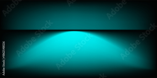 Abstract gradient podium background. Empty blue 3D studio background. Clean scene for product presentation mockup template. eps 10