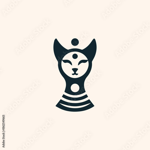 Goddess Bastet Logo