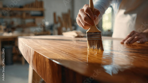 brush wood furniture