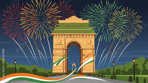 A serene and peaceful night sky filled with glowing lanterns and a crescent moon