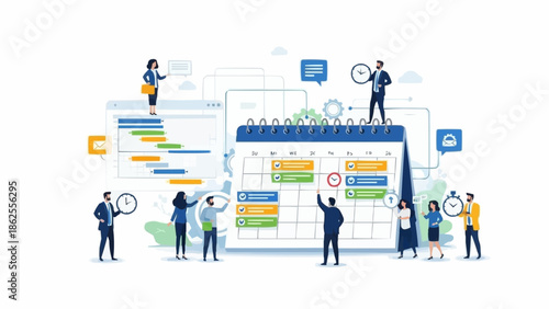 Project Planning and Scheduling with Team Collaboration and Calendar Management.