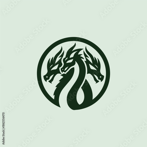 Three-Headed Dragon Logo