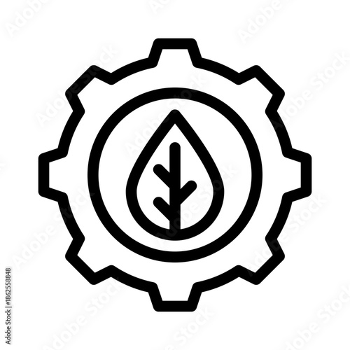 farm management line icon