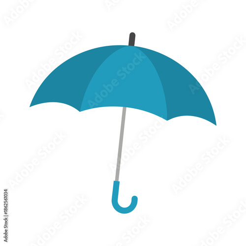 Blue umbrella Vector