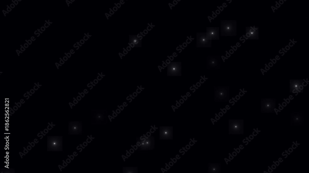 Camera flashes animation on black background. Flashing lens flare ...