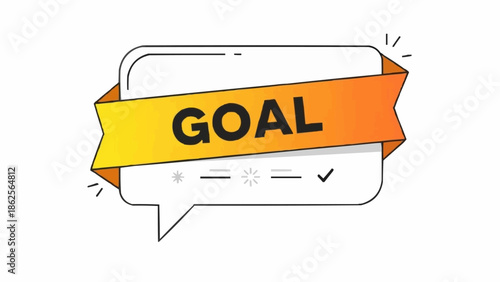 Goal Achievement - A Visual Representation of Success and Target Accomplishment.