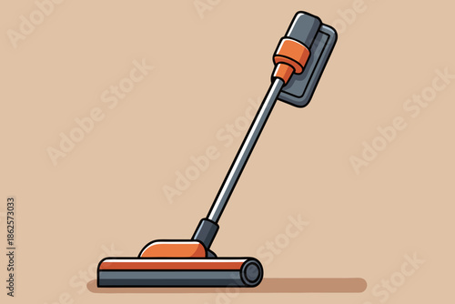 Illustrated vacuum cleaner