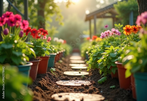 Wallpaper Mural Therapeutic Gardening Benefits Greenery Bloom Outreach Empowerment Garden Flourish Plant Care Mindfulness Torontodigital.ca