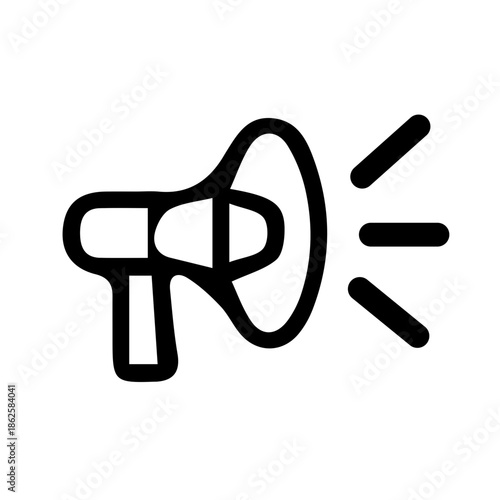 megaphone icon vector