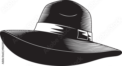 vintage cowboy hat isolated