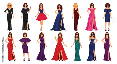 Colorful collection of various sports balls arranged in a simple flat design