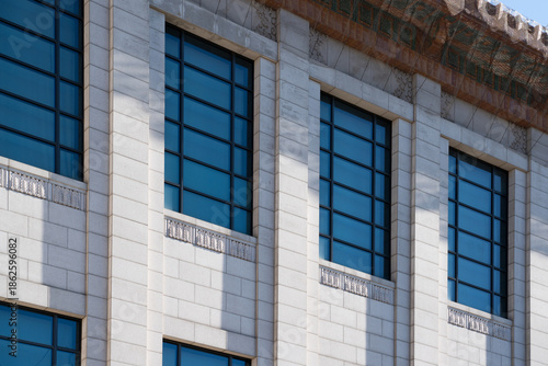 modern office building in  daytime