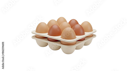 Dozen Eggs in Carton