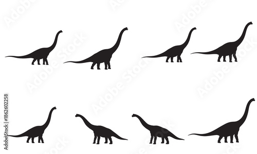 Graphic design concept showing a repeating pattern of dinosaur vectors and the adobe illustrator logo