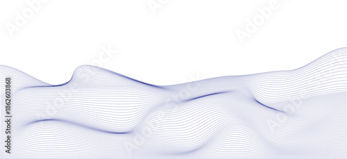 Elegant Flowing Line Abstract Texture
