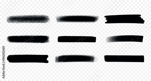 Black thick marker strokes.