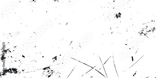 Abstract grunge texture featuring scattered dark smudges and linear scratches across a predominantly white background high quality