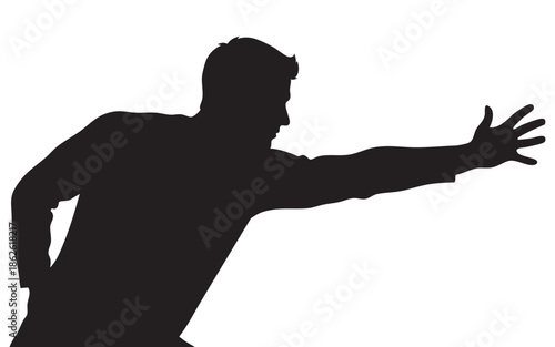 Successful Businessman Silhouette