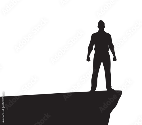 Successful Businessman Silhouette