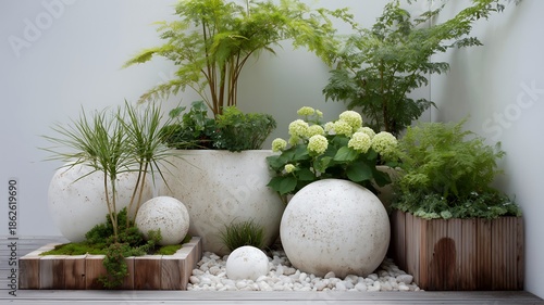 Minimal Garden Decor