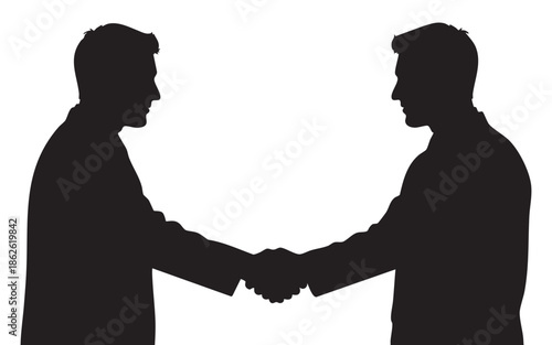 Successful Businessman Silhouette