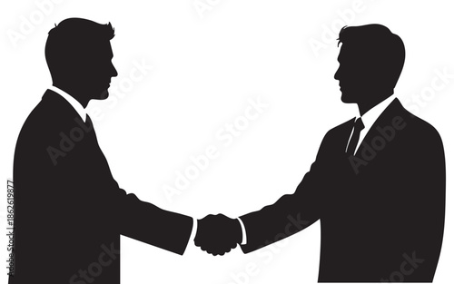 Successful Businessman Silhouette