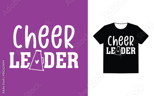 cheer leader t shirt design