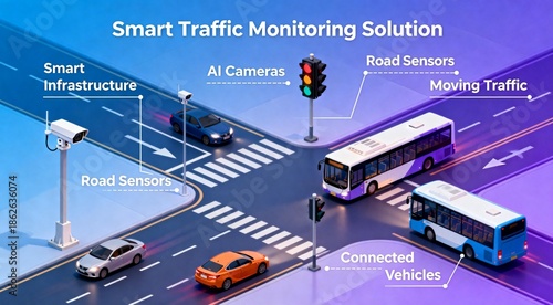 Smart traffic monitoring system