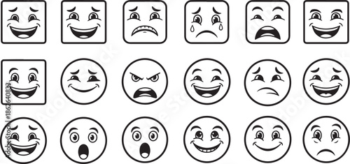 Mega Set of Bedtime Icons featuring Sleeping Human Faces, Night Lamp Symbols, Counting Sheep Illustrations and Morning Alarm Clock Sketches