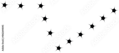 Set of black silhouettes featuring a nature collection of butterflies, bats, and various insects like bees and beetles in a vector illustration design pattern