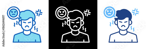 Emotional Expression triplestyle icon
