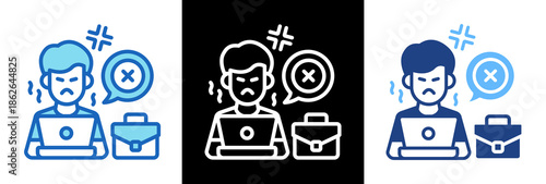Workplace Emotions triplestyle icon