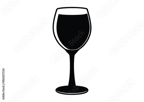 Wine Glass Illustration