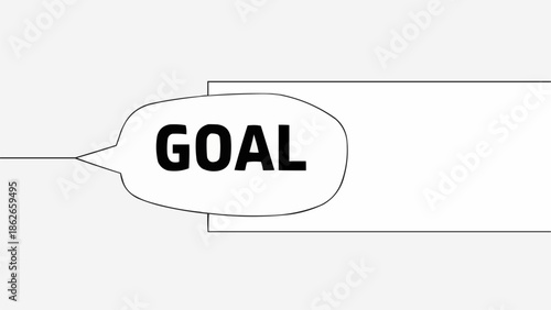 Goal-Oriented Strategy - Visualizing Success with a Clear Goal Definition.