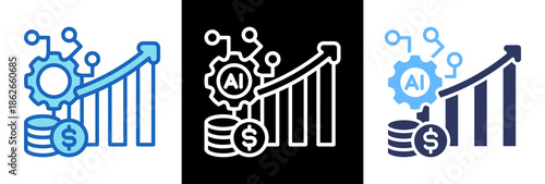Ai Economy triplestyle icon