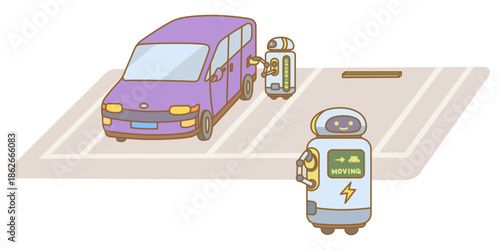 로봇 전기차 충전