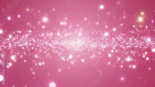 ピンクのキラキラの光の背景