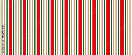 Red and white vertical striped background. Repeating, seamless pattern. Vector illustration of a colorful bar and cross texture.
