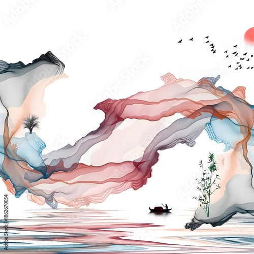 Abscrat consept and water drop