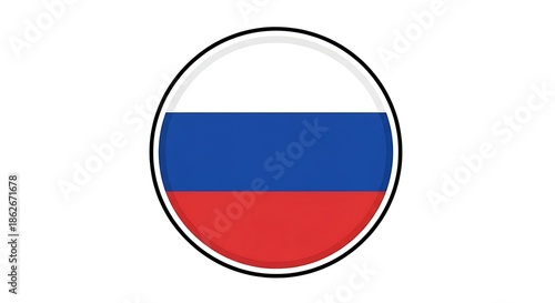 Russian Flag Icon on White Background. Free Download Russian Flag Icon on White Background. - GFXLoad