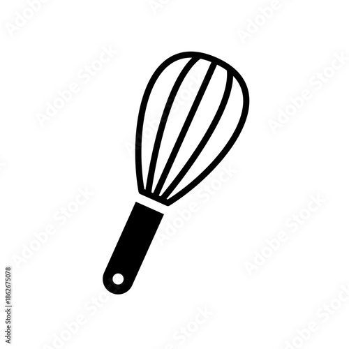 泡だて器をモチーフにしたアイコン