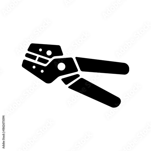 圧着ペンチをモチーフにしたアイコン