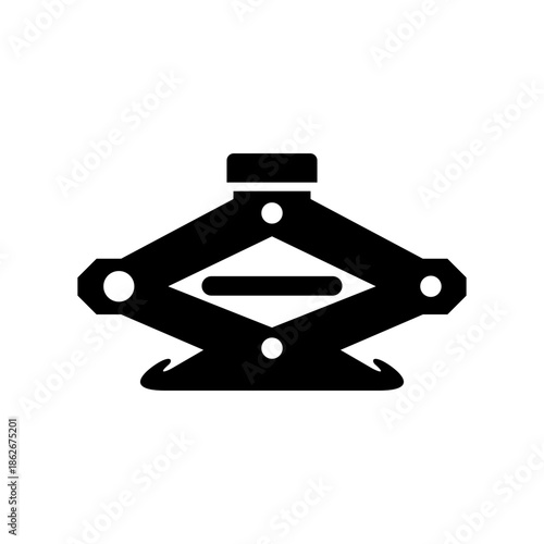 ジャッキをモチーフにしたアイコン