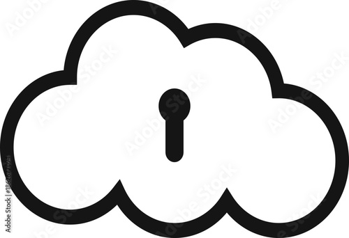 Cyber Crime and Security Icon Set