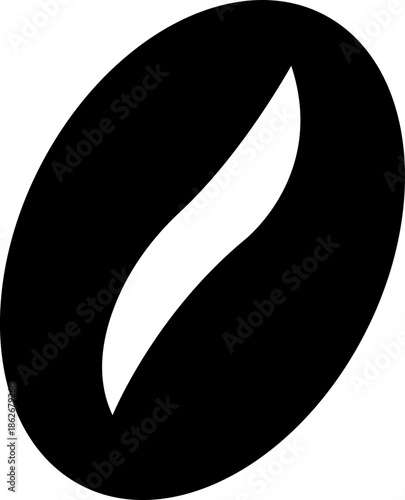 A set of coffee been group collection. coffee been silhouette vector flat illustration design. coffee bean been silhouette vector flat illustration design. Isolated on transparent background.