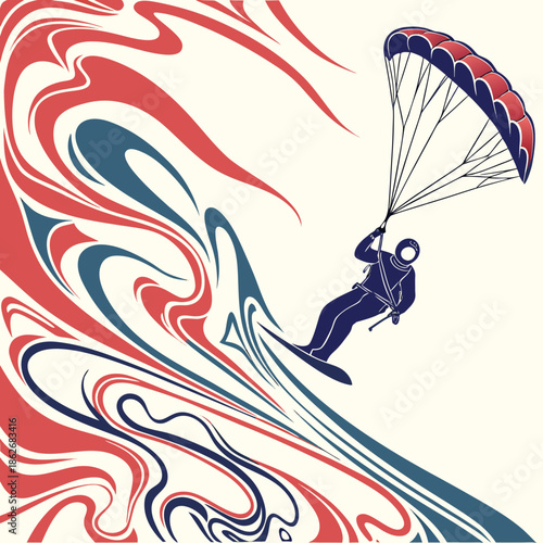 Abstract Liquid Marble Fluid Texture Background