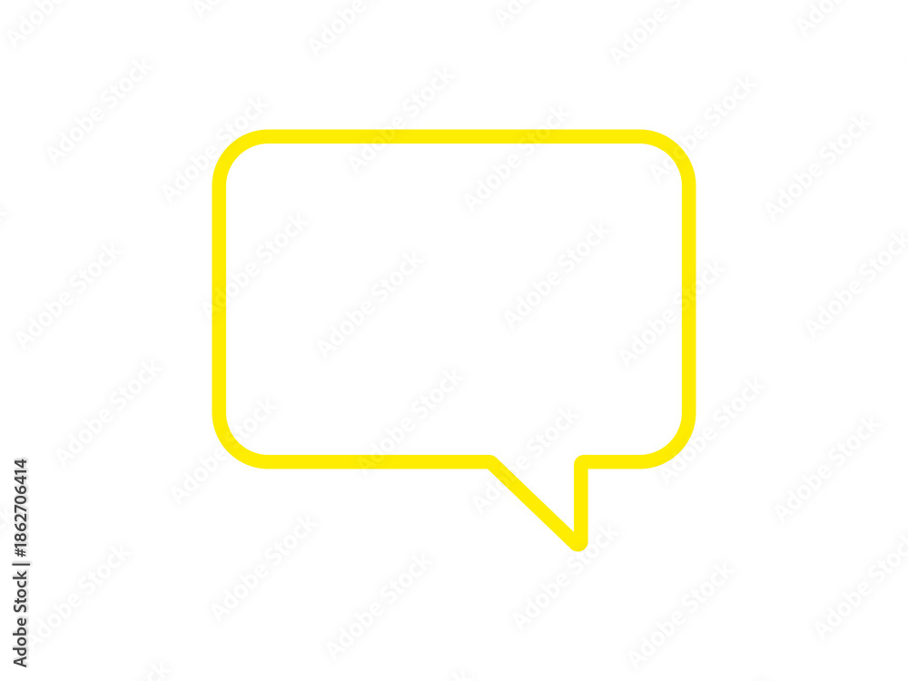 Naklejka premium Chat Icon for Messaging Communication and Customer Support