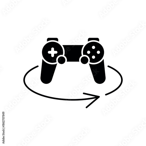 Icon a VR Gaming, isolated against a clean background.