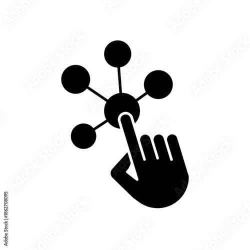 Icon a VR Interactivity, isolated against a clean background.