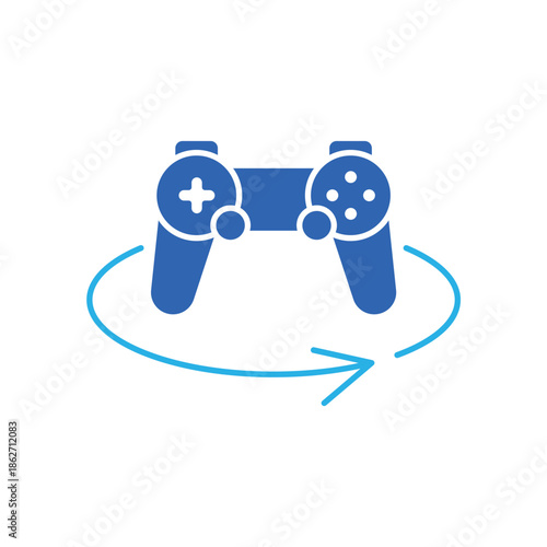 Icon a VR Gaming, isolated against a clean background.